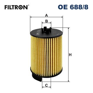 Filtr oleju OE 688/8 FILTRON WIX